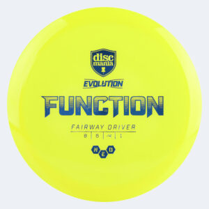Discmania Function in yellow, neo plastic