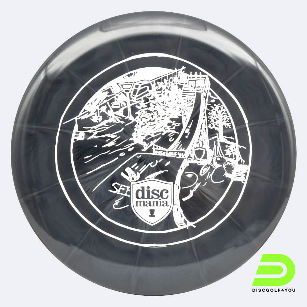 Discmania Link - Discgolf4you Series in grey, lux vapor plastic Discmania Link - Discgolf4you Series in grey, lux vapor plastic