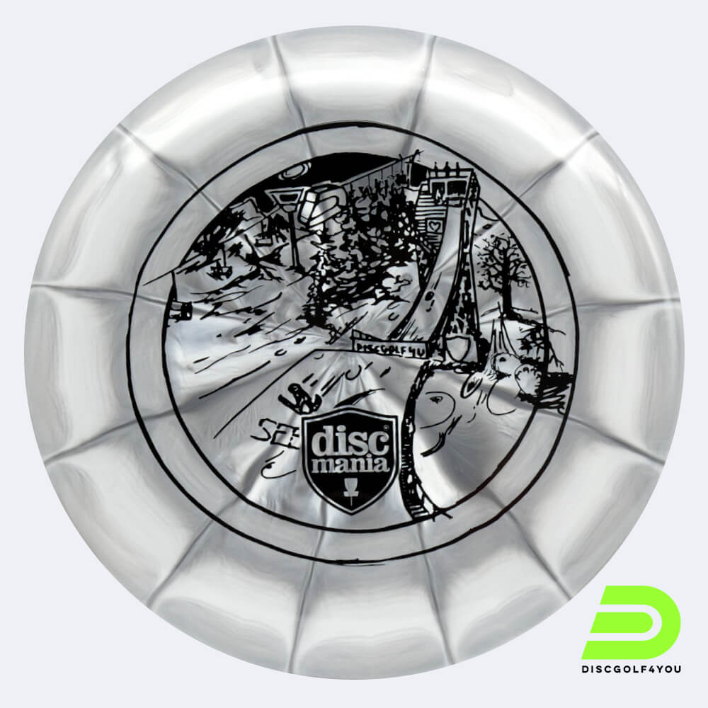 discmania link - discgolf4you series in weiss, im lux vapor kunststoff und burst spezialeffekt Discmania Link - Discgolf4you Series in weiss, im Lux Vapor Kunststoff und burst Spezialeffekt