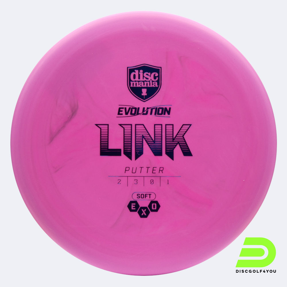 discmania link in rosa, im exo soft kunststoff und ohne spezialeffekt Discmania Link in rosa, im Exo Soft Kunststoff und ohne Spezialeffekt
