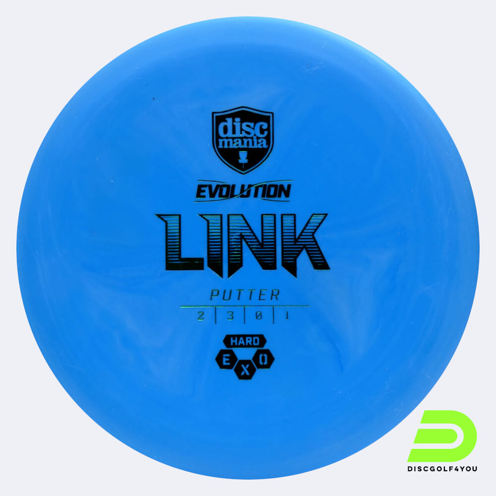discmania link in blau, im exo hard kunststoff und ohne spezialeffekt Discmania Link in blau, im Exo Hard Kunststoff und ohne Spezialeffekt