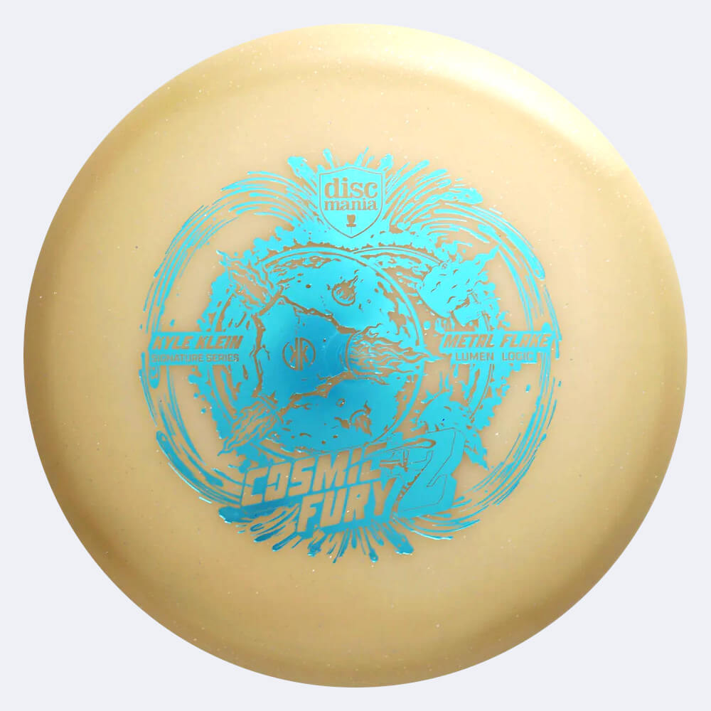 discmania logic cosmic fury kyle klein signature series in türkis, im metal flake lumen kunststoff und ohne spezialeffekt Discmania Logic Cosmic Fury Kyle Klein Signature Series in türkis, im Metal Flake Lumen Kunststoff und ohne Spezialeffekt