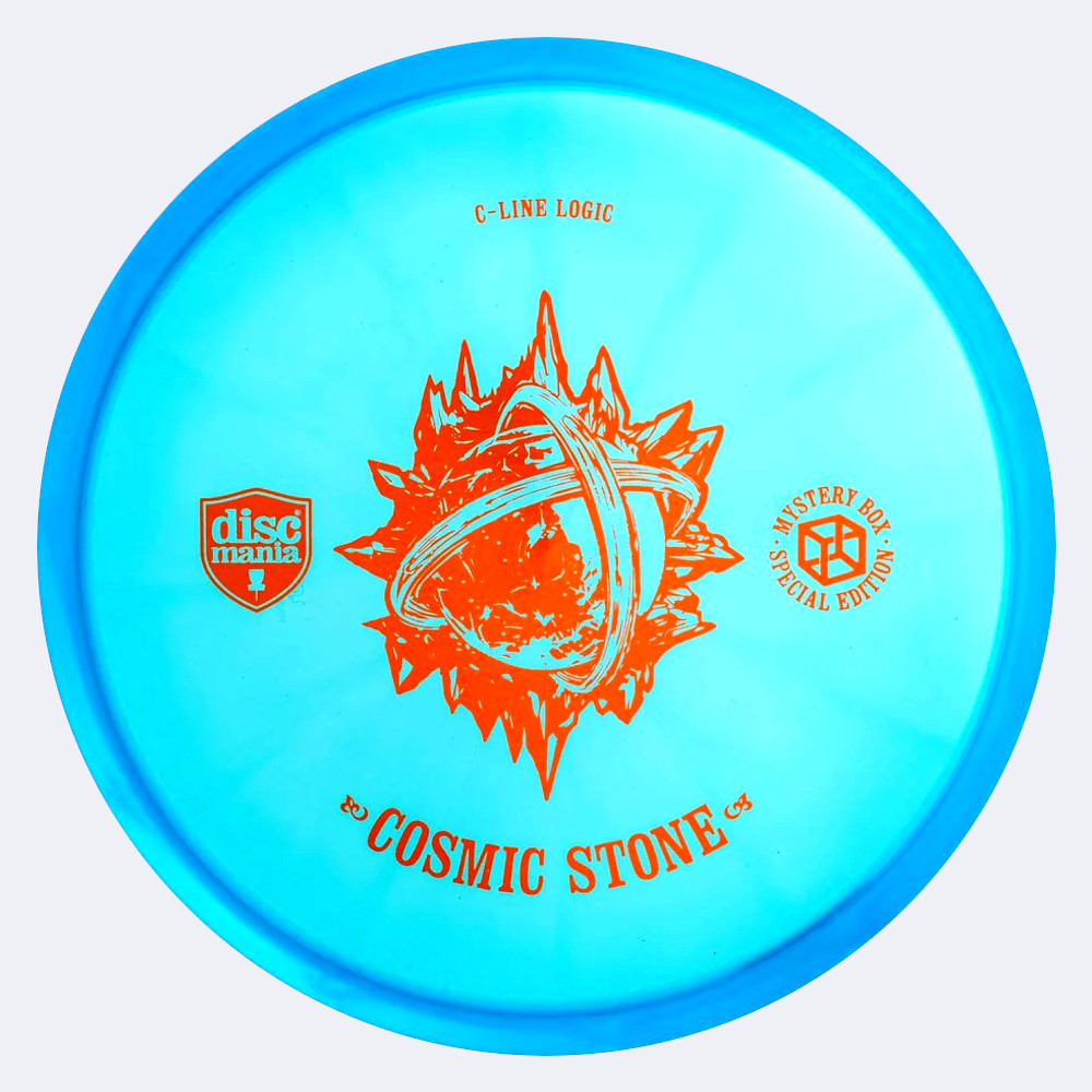 discmania logic cosmic stone limited edition in türkis, im c-line kunststoff und ohne spezialeffekt Discmania Logic Cosmic Stone Limited Edition in türkis, im C-Line Kunststoff und ohne Spezialeffekt