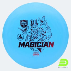 Discmania Magician in blau, im Active Kunststoff und ohne Spezialeffekt