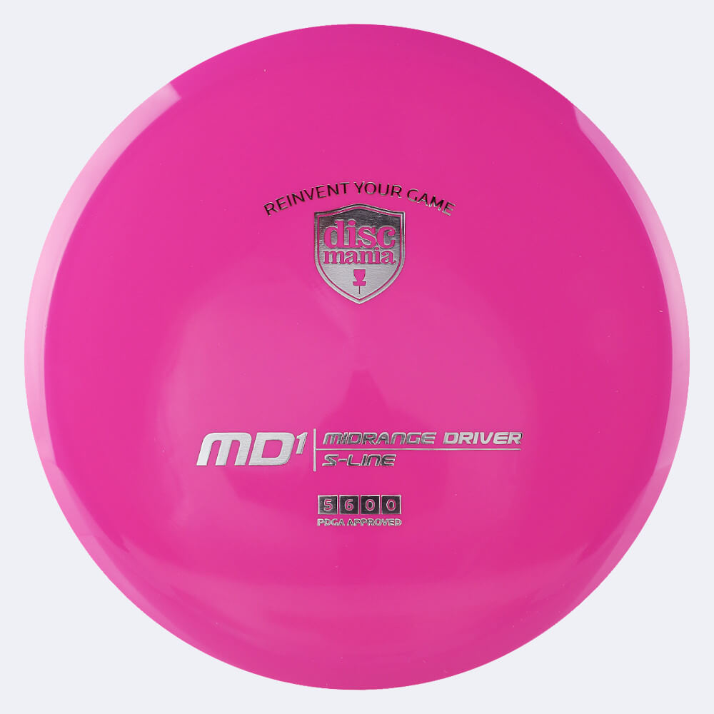 Discmania MD1 in pink, s-line plastic Discmania MD1 in pink, s-line plastic