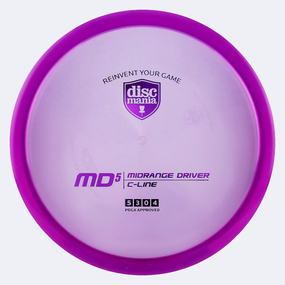 Discmania MD5 in purple, c-line plastic Discmania MD5 in purple, c-line plastic
