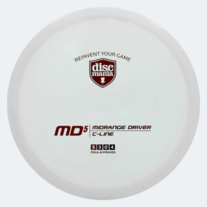 Discmania MD5 in weiss, im C-Line Kunststoff und ohne Spezialeffekt