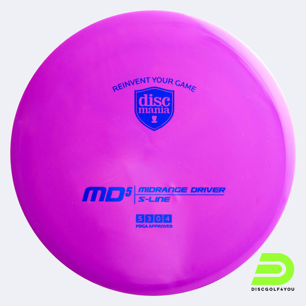 Discmania MD5 in purple, s-line plastic Discmania MD5 in purple, s-line plastic