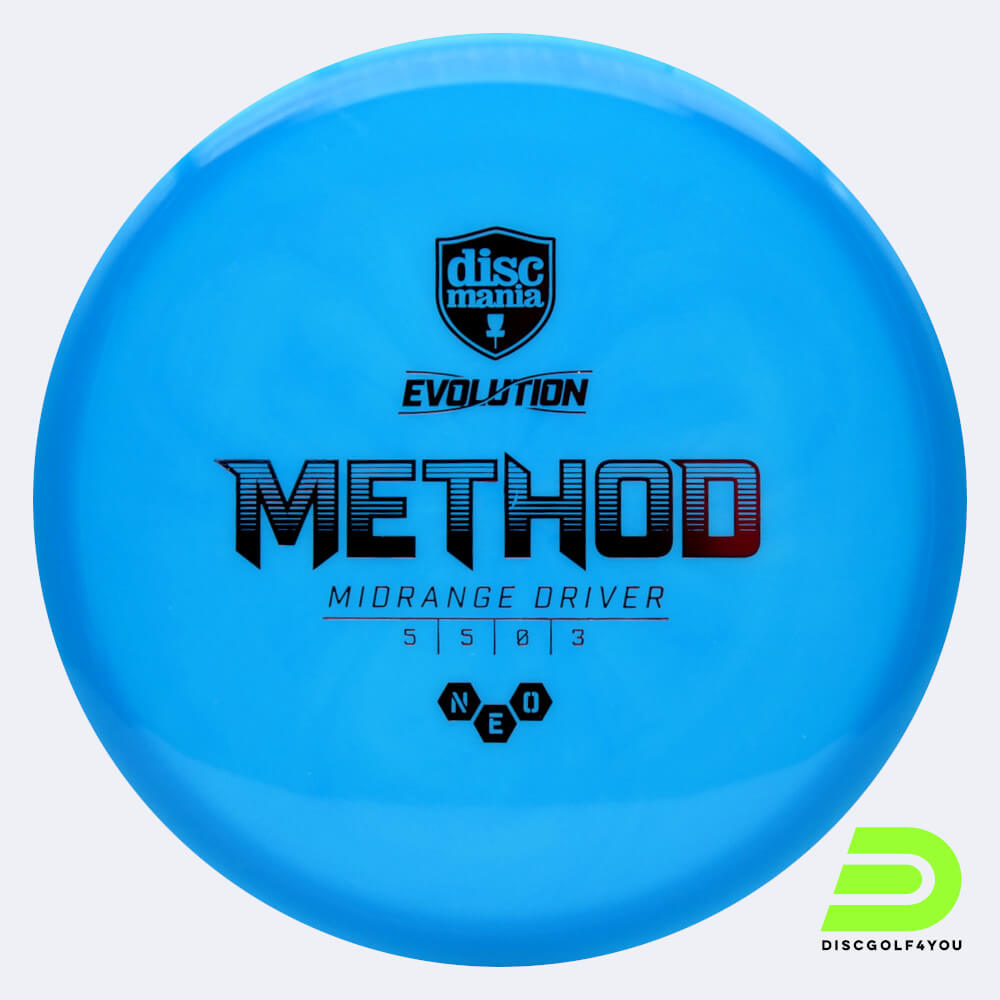 Discmania Method in blue, neo plastic Discmania Method in blue, neo plastic