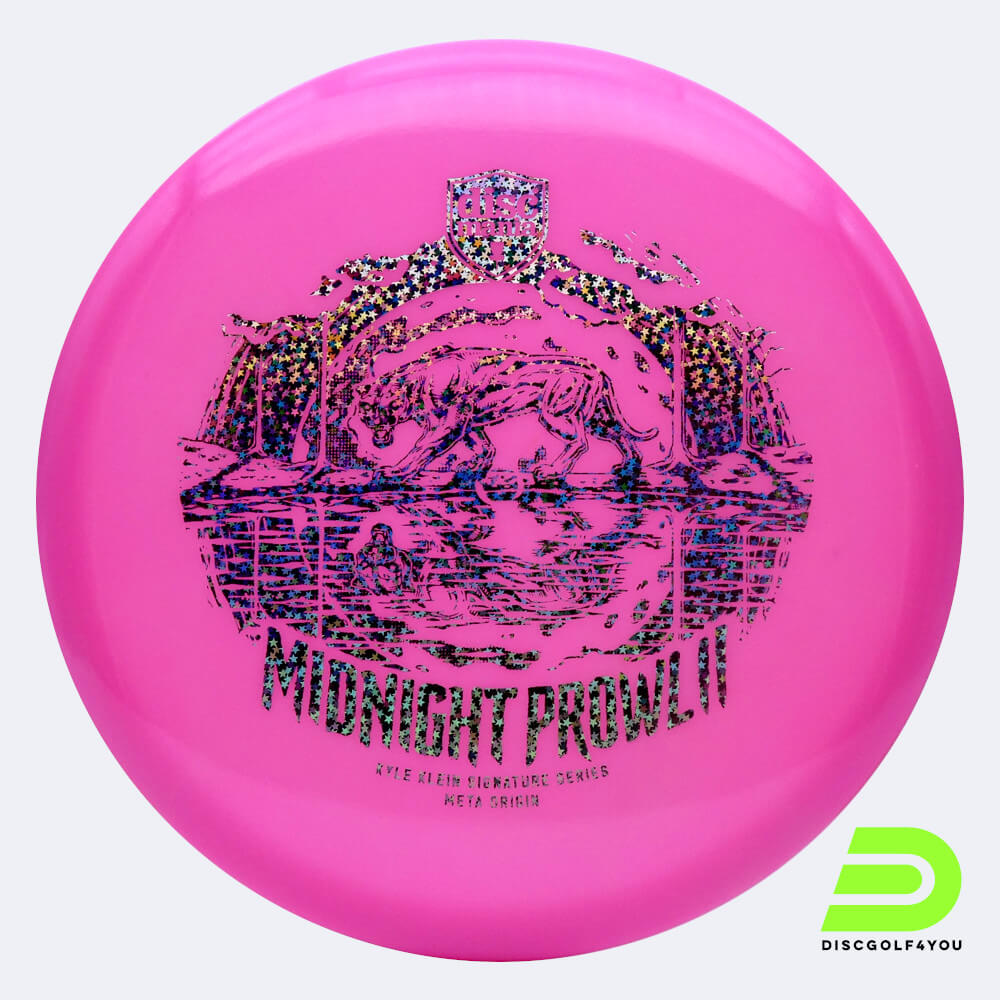 Discmania Midnight Prowl 2 Origin - Kyle Klein Signature Series in pink, meta plastic Discmania Midnight Prowl 2 Origin - Kyle Klein Signature Series in pink, meta plastic