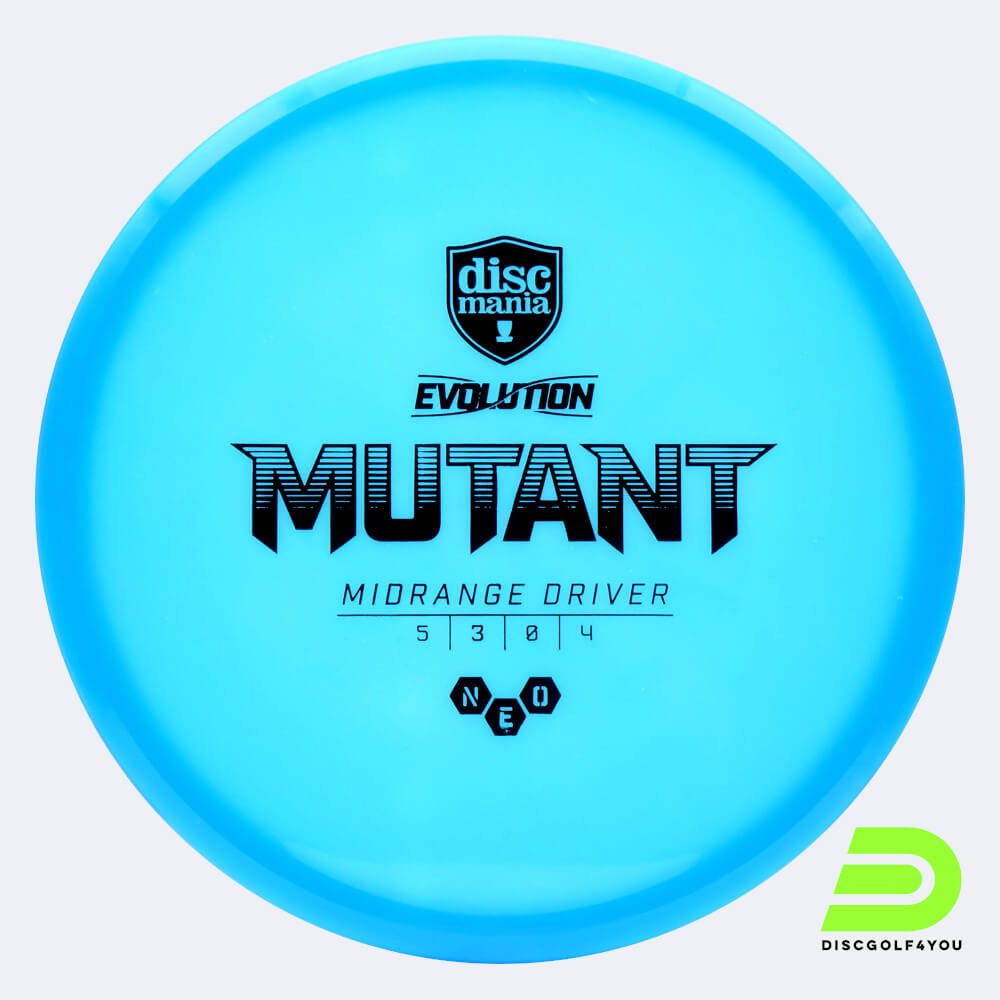 discmania mutant in blau, im neo kunststoff und ohne spezialeffekt Discmania Mutant in blau, im Neo Kunststoff und ohne Spezialeffekt