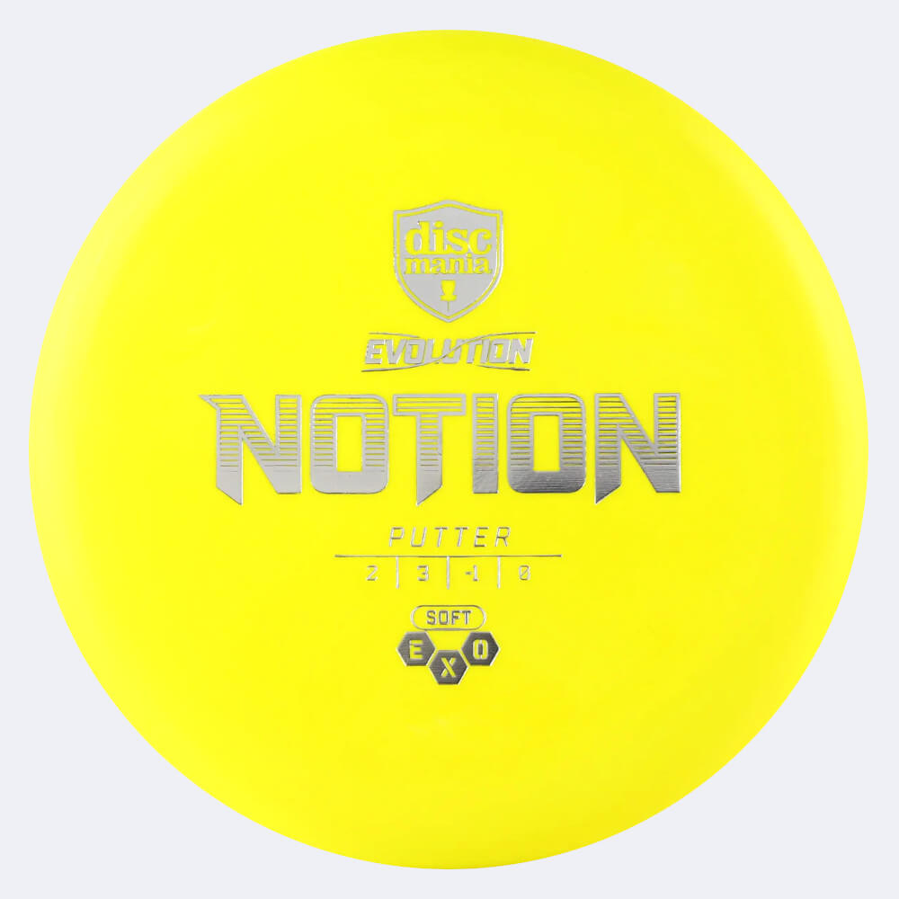 discmania notion in weiss, im exo soft kunststoff und ohne spezialeffekt Discmania Notion in weiss, im Exo Soft Kunststoff und ohne Spezialeffekt