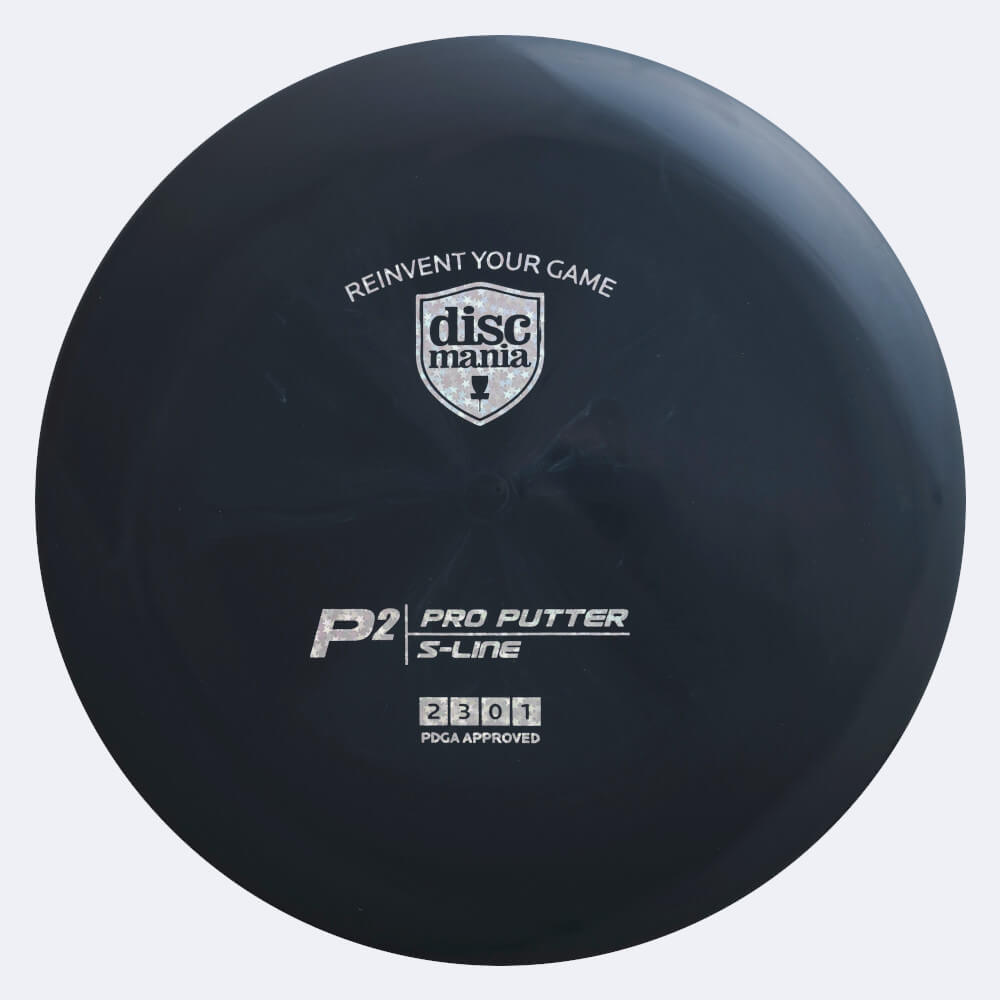 Discmania P2 in grey, s-line plastic Discmania P2 in grey, s-line plastic