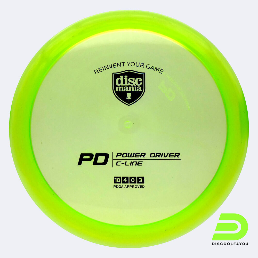 Discmania PD in green, c-line plastic Discmania PD in green, c-line plastic