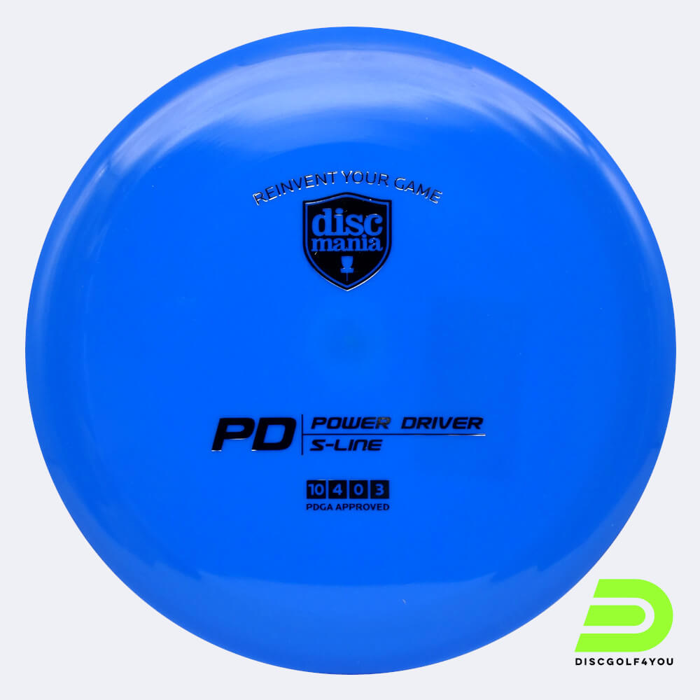 Discmania PD in blue, s-line plastic Discmania PD in blue, s-line plastic