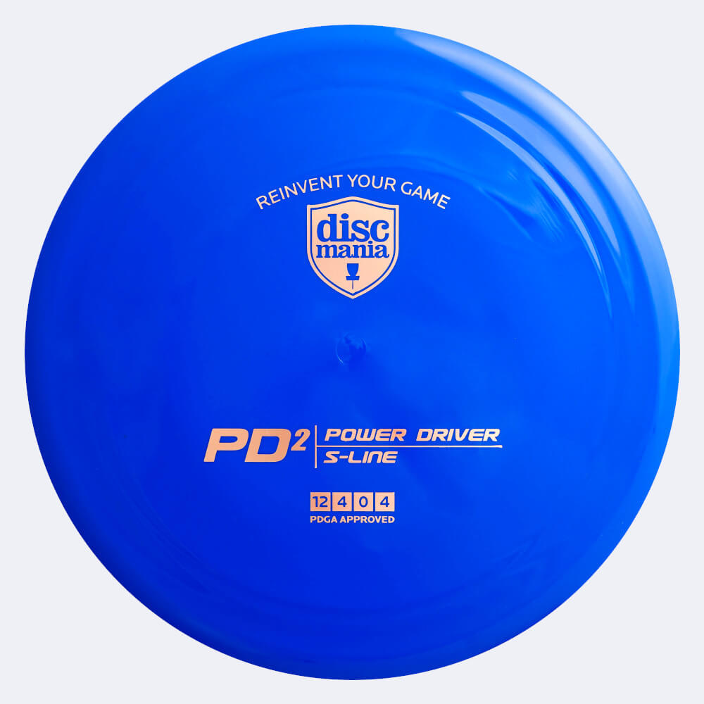 discmania pd2 in blau, im s-line kunststoff und ohne spezialeffekt Discmania PD2 in blau, im S-Line Kunststoff und ohne Spezialeffekt