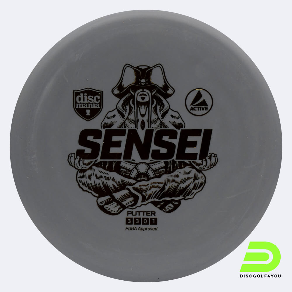 Discmania Sensei in grey, active plastic Discmania Sensei in grey, active plastic