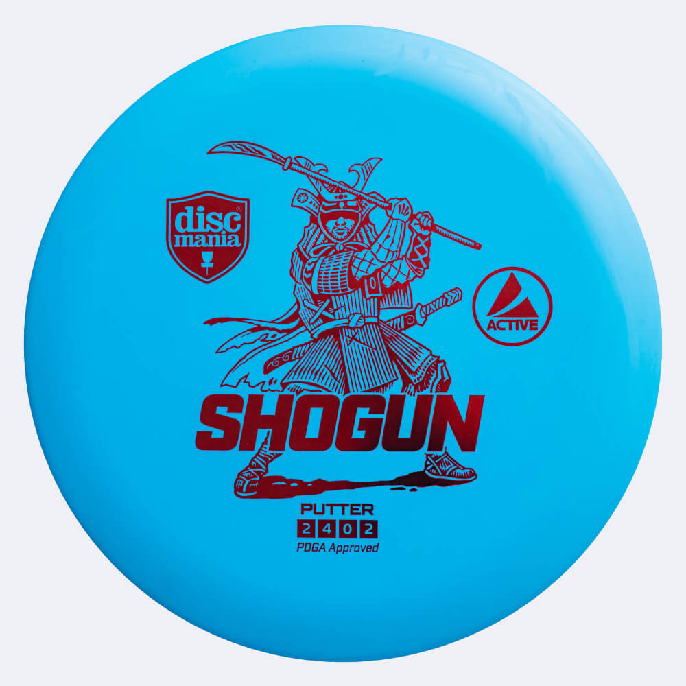 Discmania Shogun in blue, active plastic Discmania Shogun in blue, active plastic