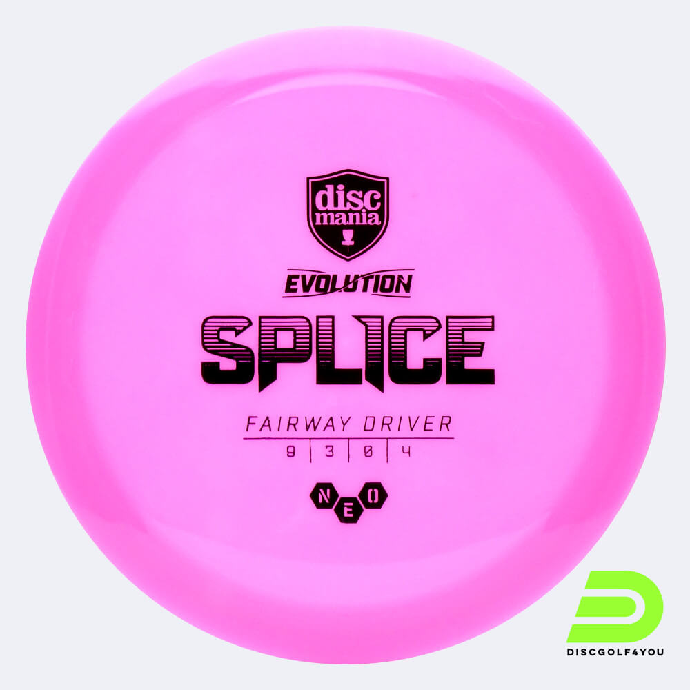 Discmania Splice in pink, neo plastic Discmania Splice in pink, neo plastic
