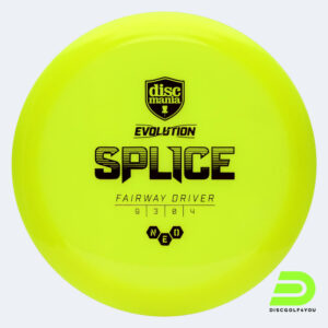 Discmania Splice in yellow, neo plastic