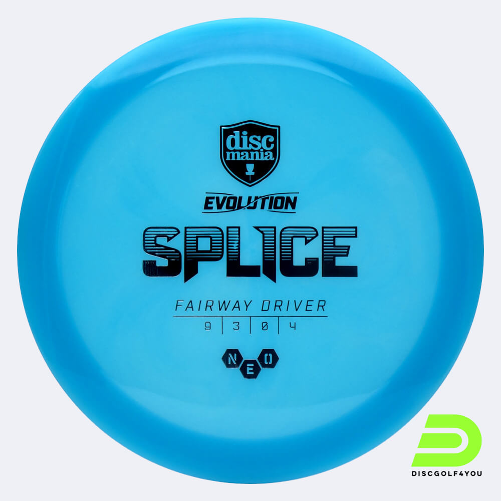 discmania splice in blau, im neo kunststoff und ohne spezialeffekt Discmania Splice in blau, im Neo Kunststoff und ohne Spezialeffekt