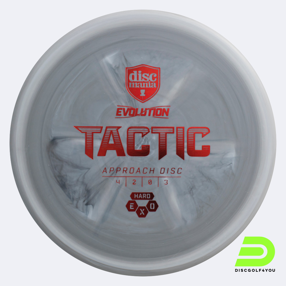 Discmania Tactic in grey, exo hard plastic Discmania Tactic in grey, exo hard plastic