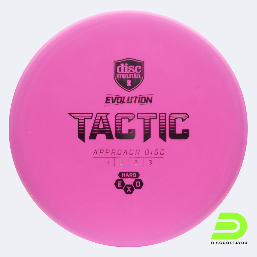 Discmania Tactic in pink, exo hard plastic Discmania Tactic in pink, exo hard plastic