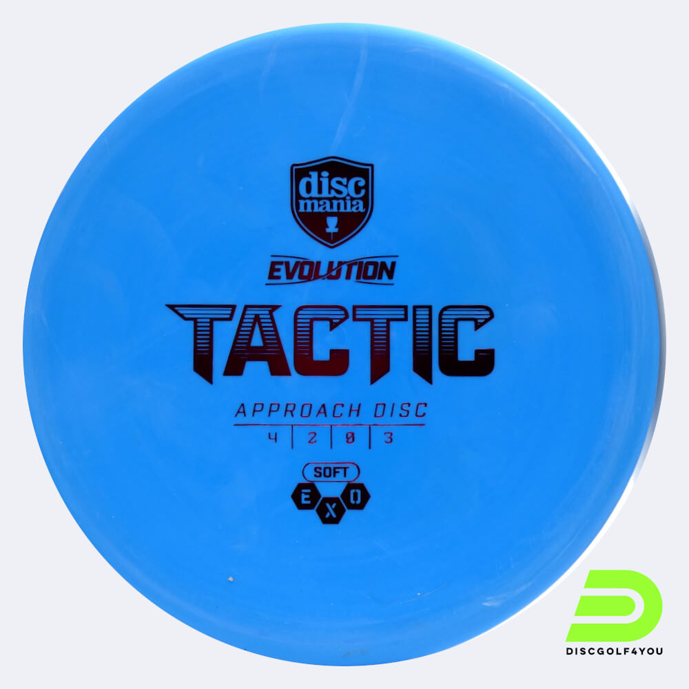 Discmania Tactic in blue, exo soft plastic Discmania Tactic in blue, exo soft plastic