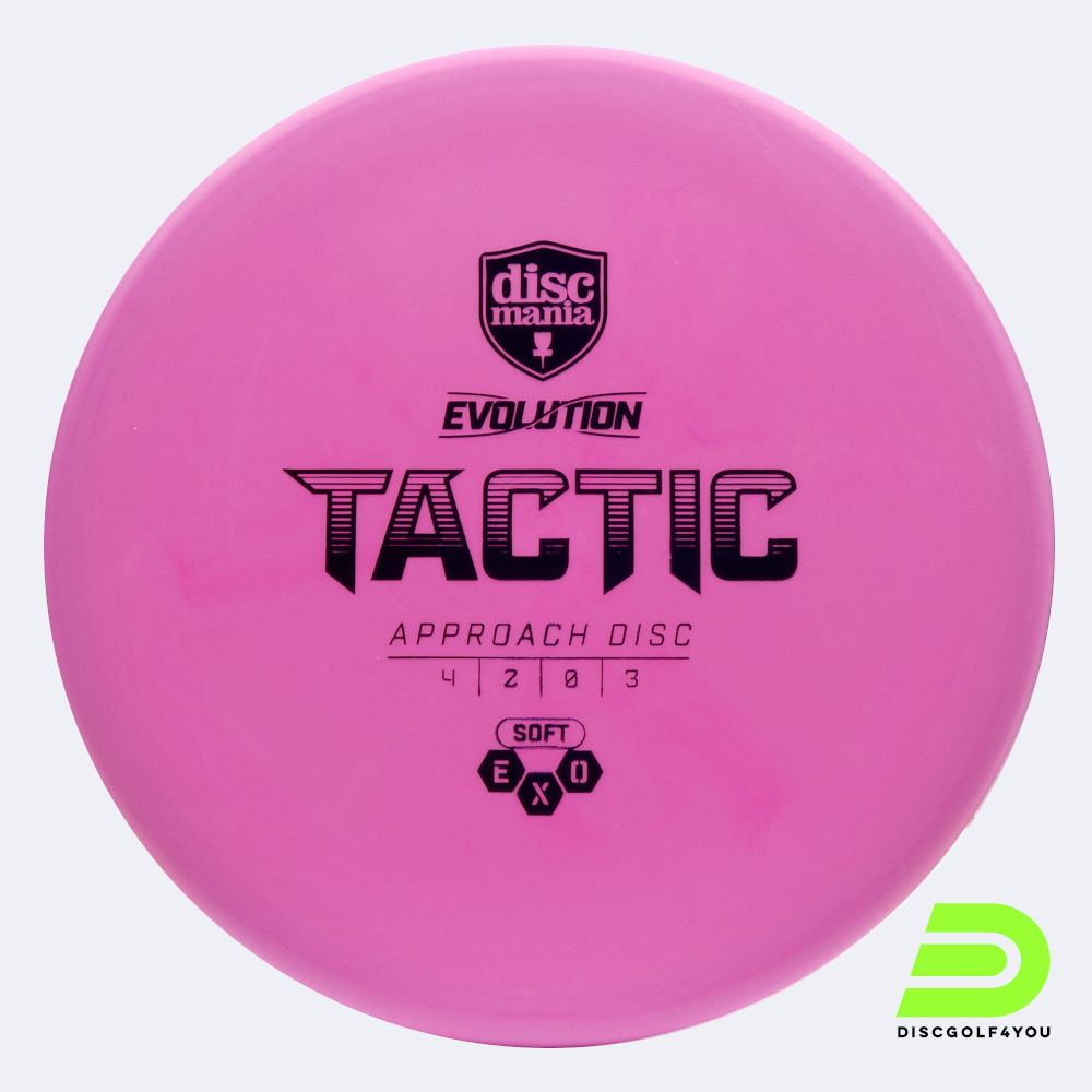 Discmania Tactic in pink, exo soft plastic Discmania Tactic in pink, exo soft plastic