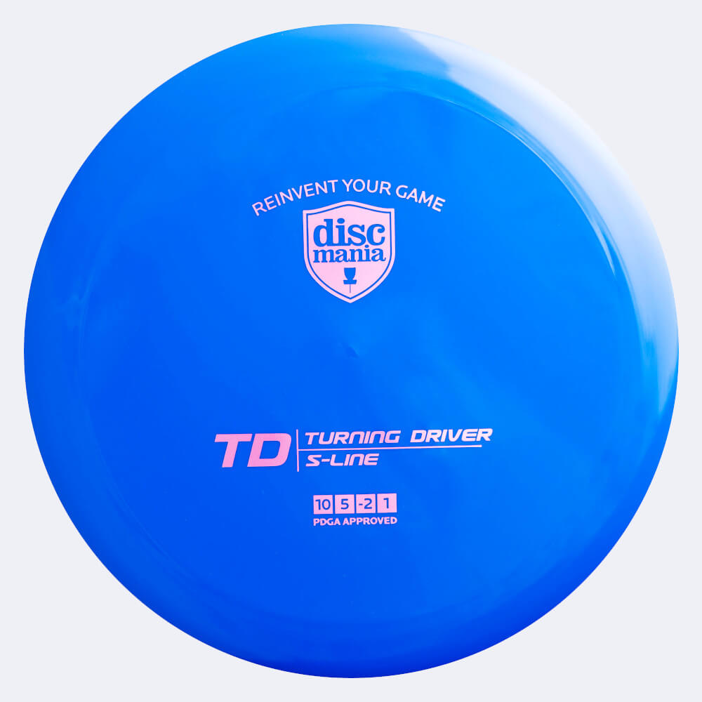 Discmania TD in blue, s-line plastic Discmania TD in blue, s-line plastic