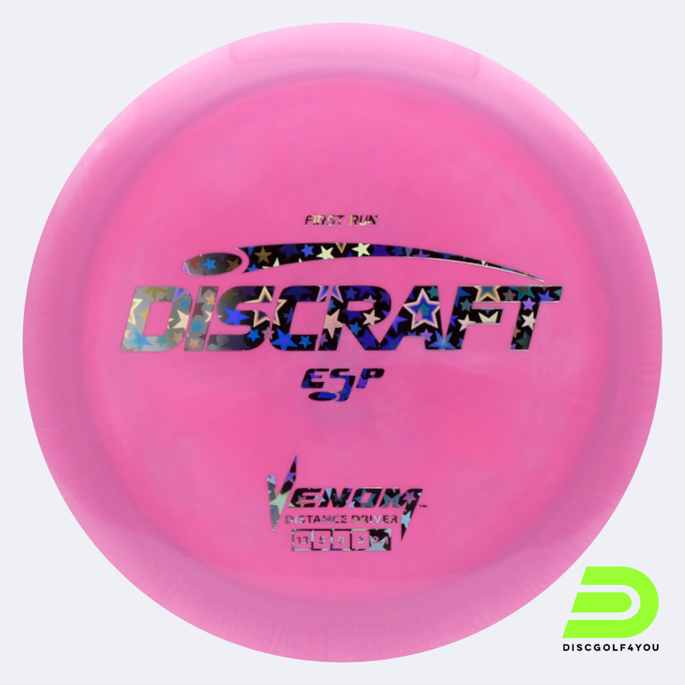 Discraft Venom in pink, esp plastic and first run effect Discraft Venom in pink, esp plastic and first run effect
