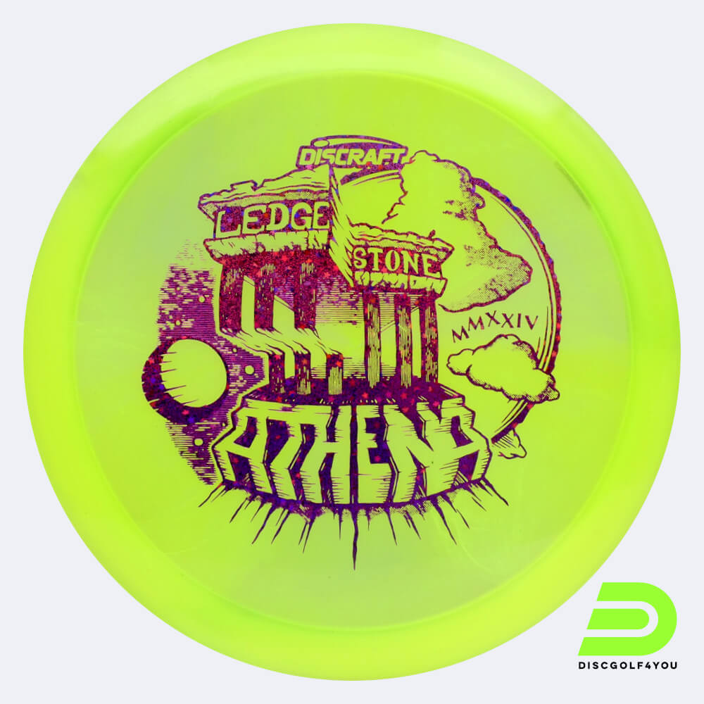 discraft athena ledgestone 2024 edition in hellgrün, im z swirl kunststoff und ohne spezialeffekt Discraft Athena Ledgestone 2024 Edition in hellgrün, im Z Swirl Kunststoff und ohne Spezialeffekt