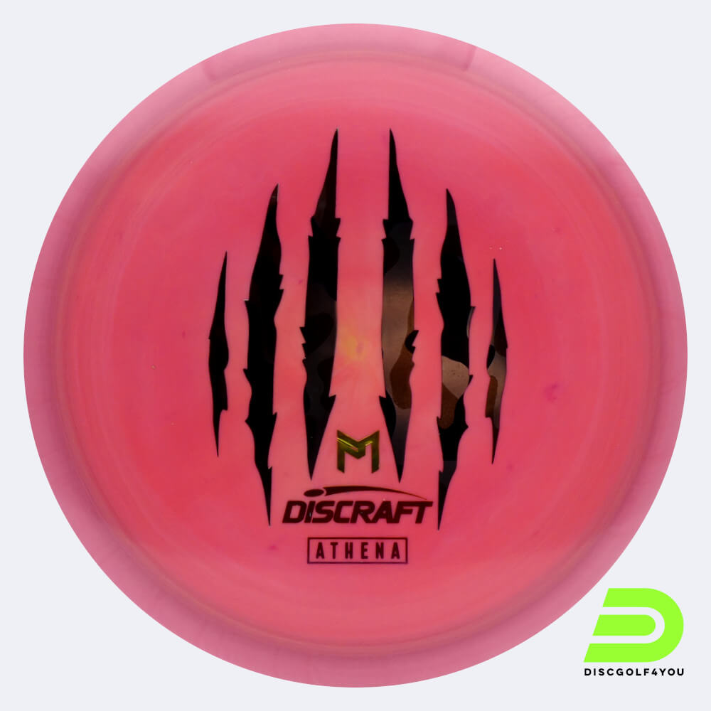 discraft athena - mcbeth 6x claw in rosa, im esp kunststoff und ohne spezialeffekt Discraft Athena - McBeth 6x Claw in rosa, im ESP Kunststoff und ohne Spezialeffekt