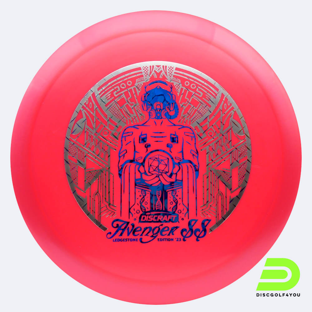 Discraft Avenger SS 2023 Ledgestone Edition in pink, big z plastic Discraft Avenger SS 2023 Ledgestone Edition in pink, big z plastic
