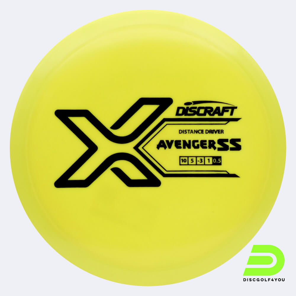 discraft avenger ss in gelb, im x-line kunststoff und ohne spezialeffekt Discraft Avenger SS in gelb, im X-Line Kunststoff und ohne Spezialeffekt