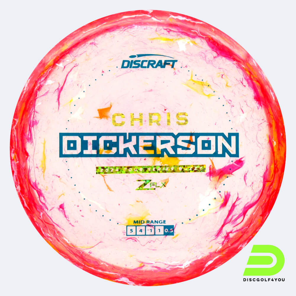 Discraft Buzzz - Chris Dickerson Tour Series in pink, jawbreaker z flx plastic Discraft Buzzz - Chris Dickerson Tour Series in pink, jawbreaker z flx plastic