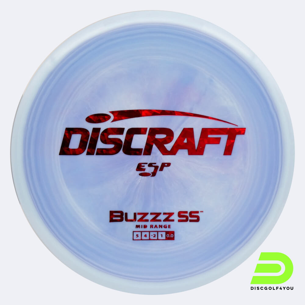Discraft Buzzz SS in blue, esp plastic and burst effect Discraft Buzzz SS in blue, esp plastic and burst effect