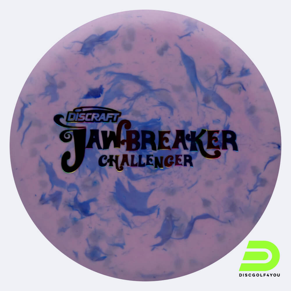 Discraft Challenger in pink, jawbreaker plastic and burst effect Discraft Challenger in pink, jawbreaker plastic and burst effect