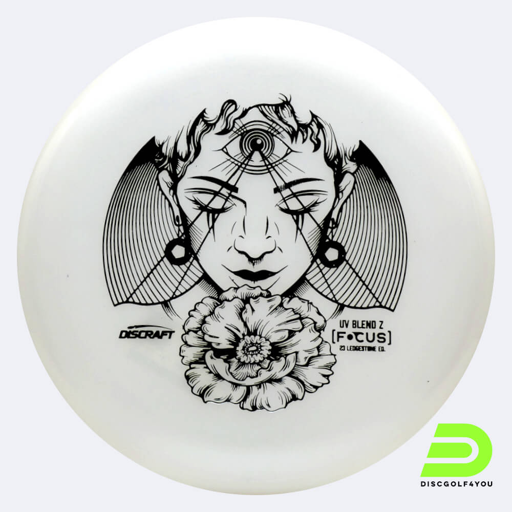discraft focus 2023 ledgestone edition in weiss, im uv cryztal kunststoff und ohne spezialeffekt Discraft Focus 2023 Ledgestone Edition in weiss, im UV CryZtal Kunststoff und ohne Spezialeffekt