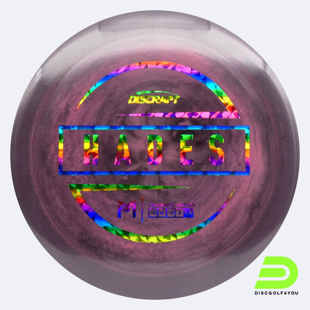 discraft hades - paul mcbeth signature series in grau, im esp kunststoff und burst spezialeffekt Discraft Hades - Paul McBeth Signature Series in grau, im ESP Kunststoff und burst Spezialeffekt