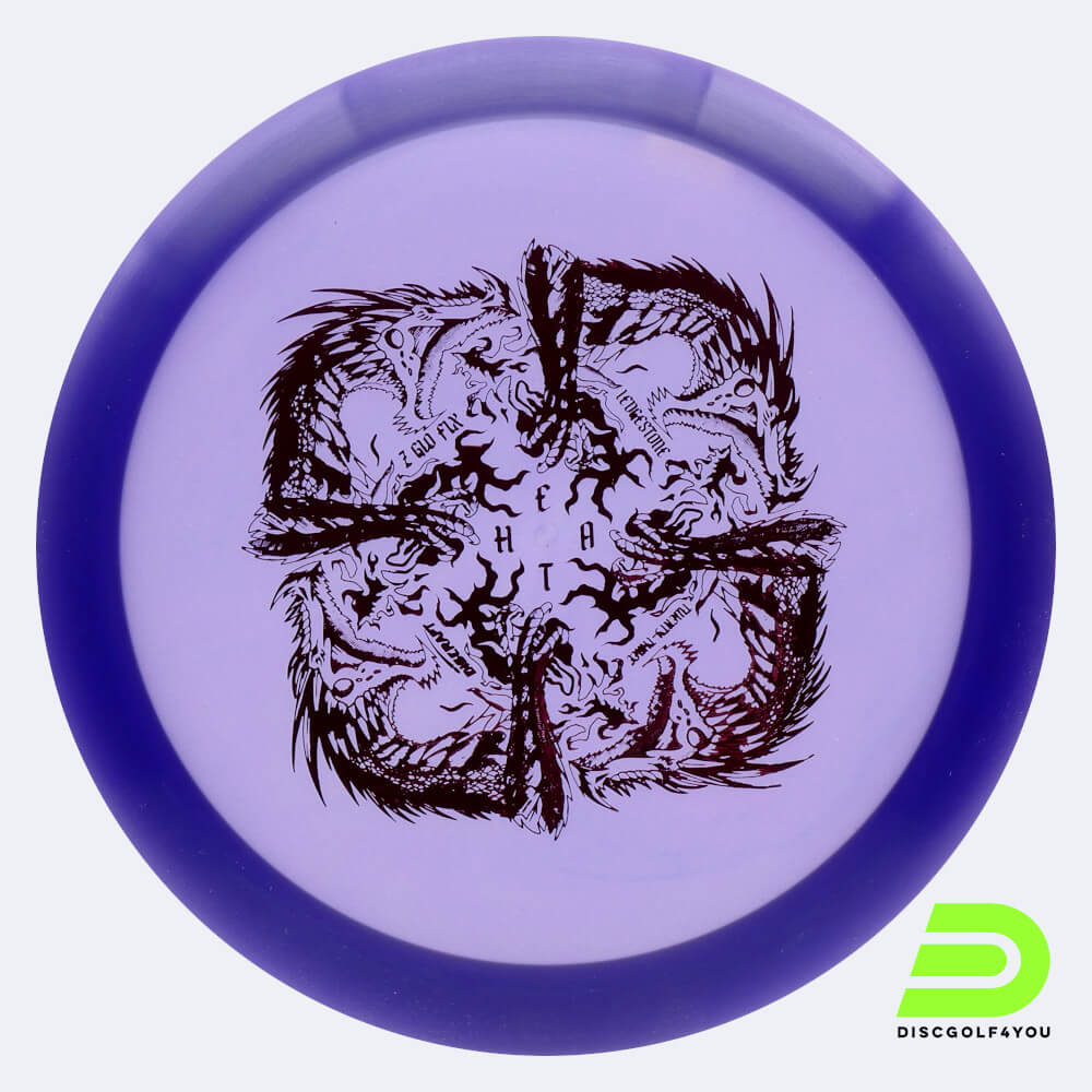 Discraft Heat 2023 Ledgestone Edition in purple, z glo flx plastic Discraft Heat 2023 Ledgestone Edition in purple, z glo flx plastic