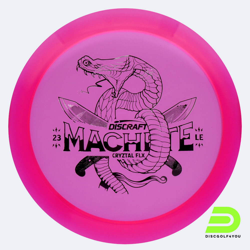 Discraft Machete 2023 Ledgestone Edition in pink, z-line plastic Discraft Machete 2023 Ledgestone Edition in pink, z-line plastic