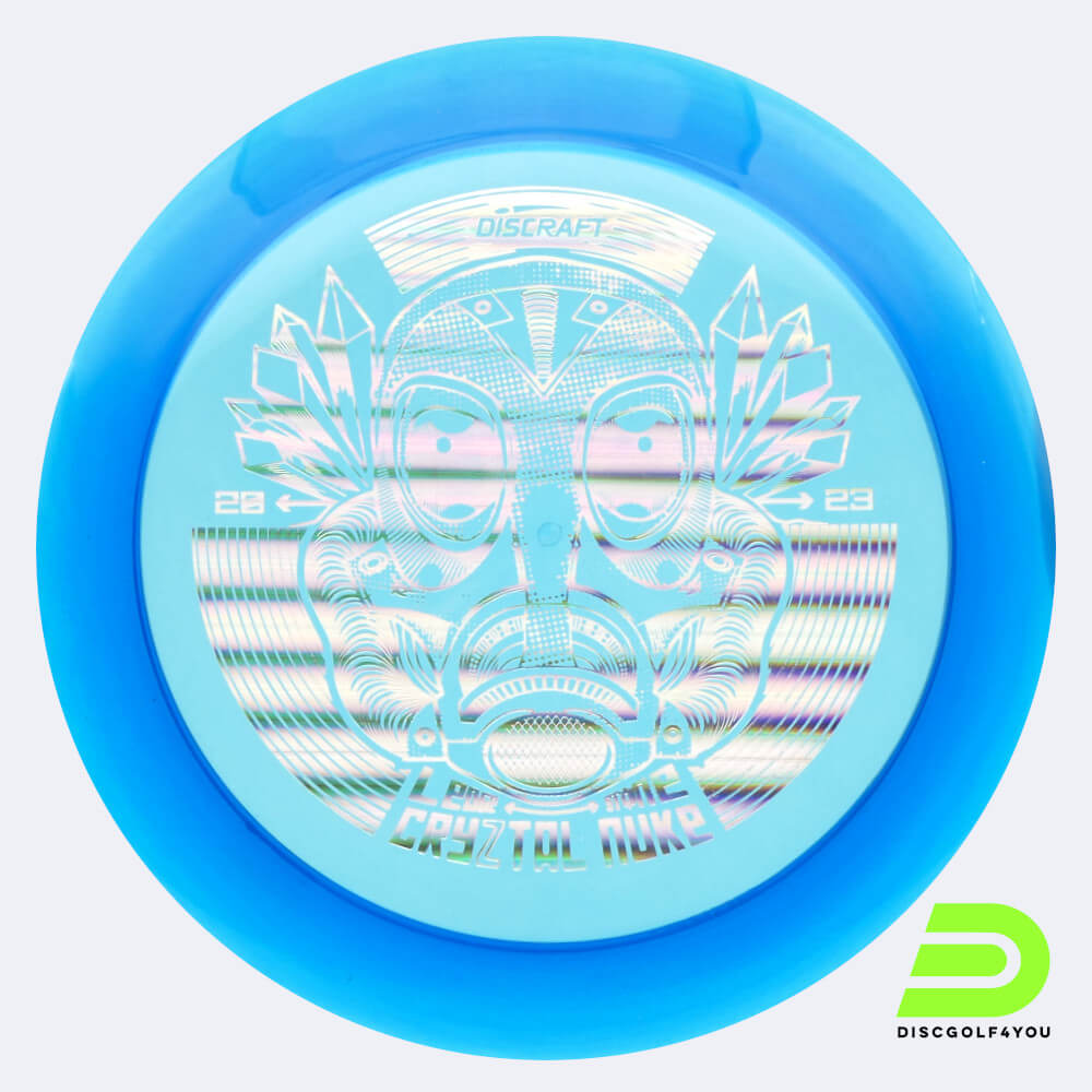 discraft nuke 2023 ledgestone edition in blau, im crystal kunststoff und ohne spezialeffekt Discraft Nuke 2023 Ledgestone Edition in blau, im Crystal Kunststoff und ohne Spezialeffekt