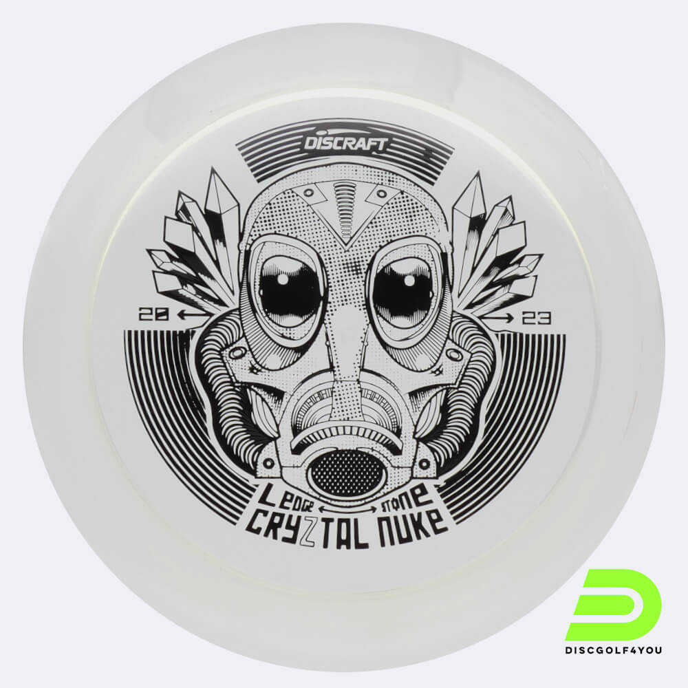 Discraft Nuke 2023 Ledgestone Edition in crystal-clear, crystal plastic Discraft Nuke 2023 Ledgestone Edition in crystal-clear, crystal plastic