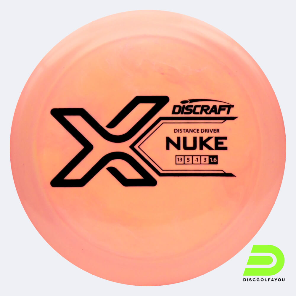 Discraft Nuke in pink, x-line plastic Discraft Nuke in pink, x-line plastic