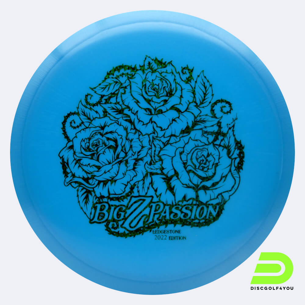 Discraft Passion Ledgestone 2022 Edition in blue, big z plastic Discraft Passion Ledgestone 2022 Edition in blue, big z plastic