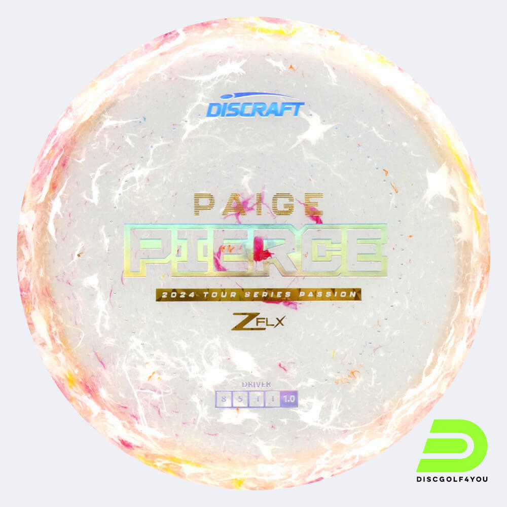 discraft passion - paige pierce tour series in weiss, im jawbreaker z flx kunststoff und ohne spezialeffekt Discraft Passion - Paige Pierce Tour Series in weiss, im Jawbreaker Z FLX Kunststoff und ohne Spezialeffekt