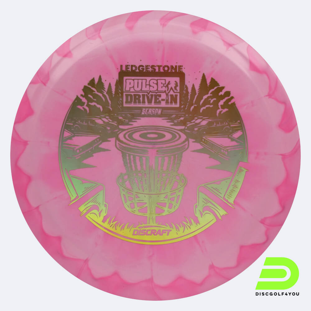discraft pulse 2024 ledgestone edition in rosa, im esp kunststoff und burst spezialeffekt Discraft Pulse 2024 Ledgestone Edition in rosa, im ESP Kunststoff und burst Spezialeffekt