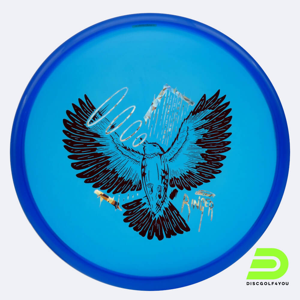 Discraft Ringer 2023 Ledgestone Edition in blue, crystal plastic Discraft Ringer 2023 Ledgestone Edition in blue, crystal plastic