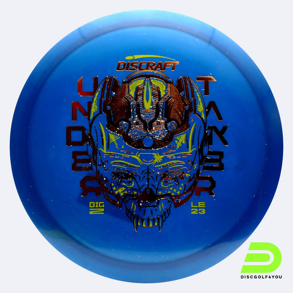 Discraft Undertaker 2023 Ledgestone Edition in blue, big z plastic Discraft Undertaker 2023 Ledgestone Edition in blue, big z plastic